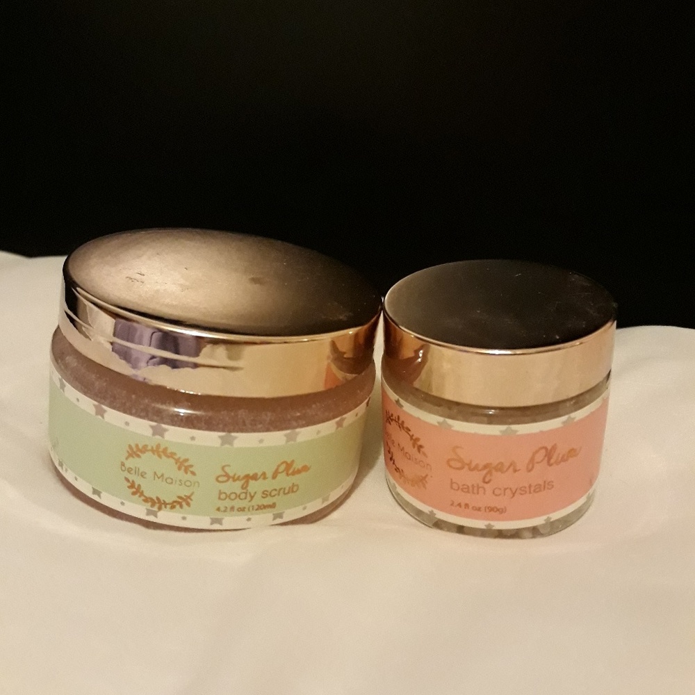Body Scrub and Bath Crystals